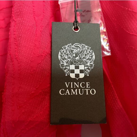 NWT Vince Camuto Split Neck Zebra Print Blouse – Women’s Small, Pink - Picture 6 of 10